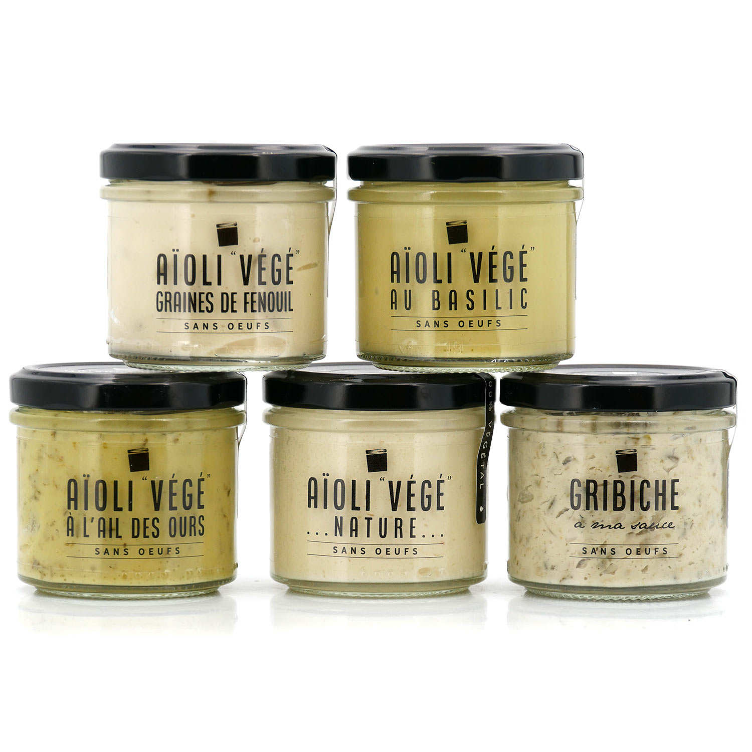 Assortiment découverte des 5 Aiolis 