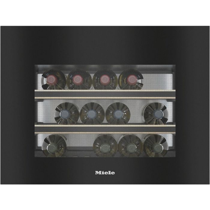 Miele Einbau-Weintemperierschrank KWT 7112 IG Obsidianschwarz
