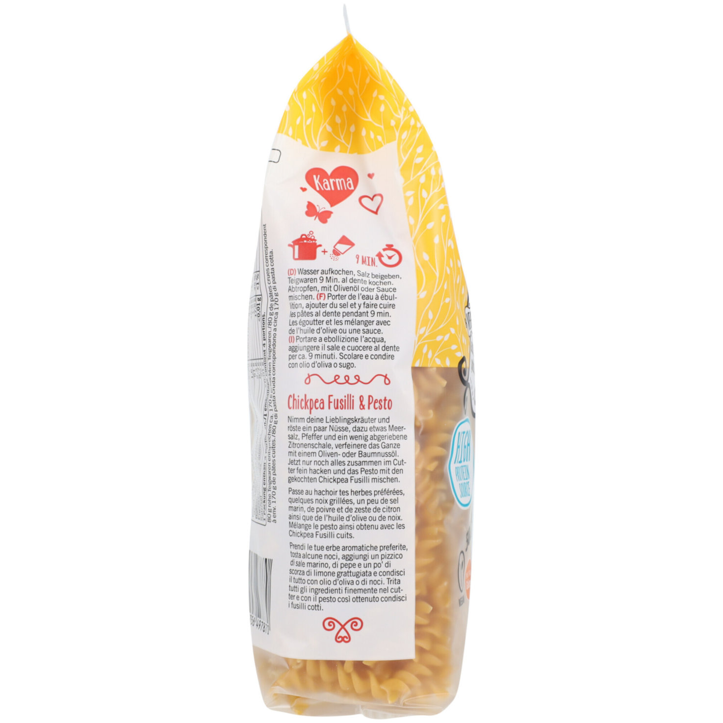 Karma Kichererbsen Fusilli