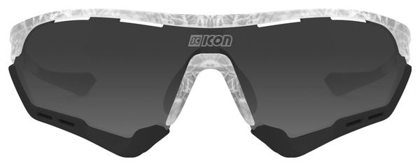 Scicon Sports Aerotech SCN PP Lunettes De Soleil De Performance Sportive (Scnpp Multimiror Silver/Matt Gelé)