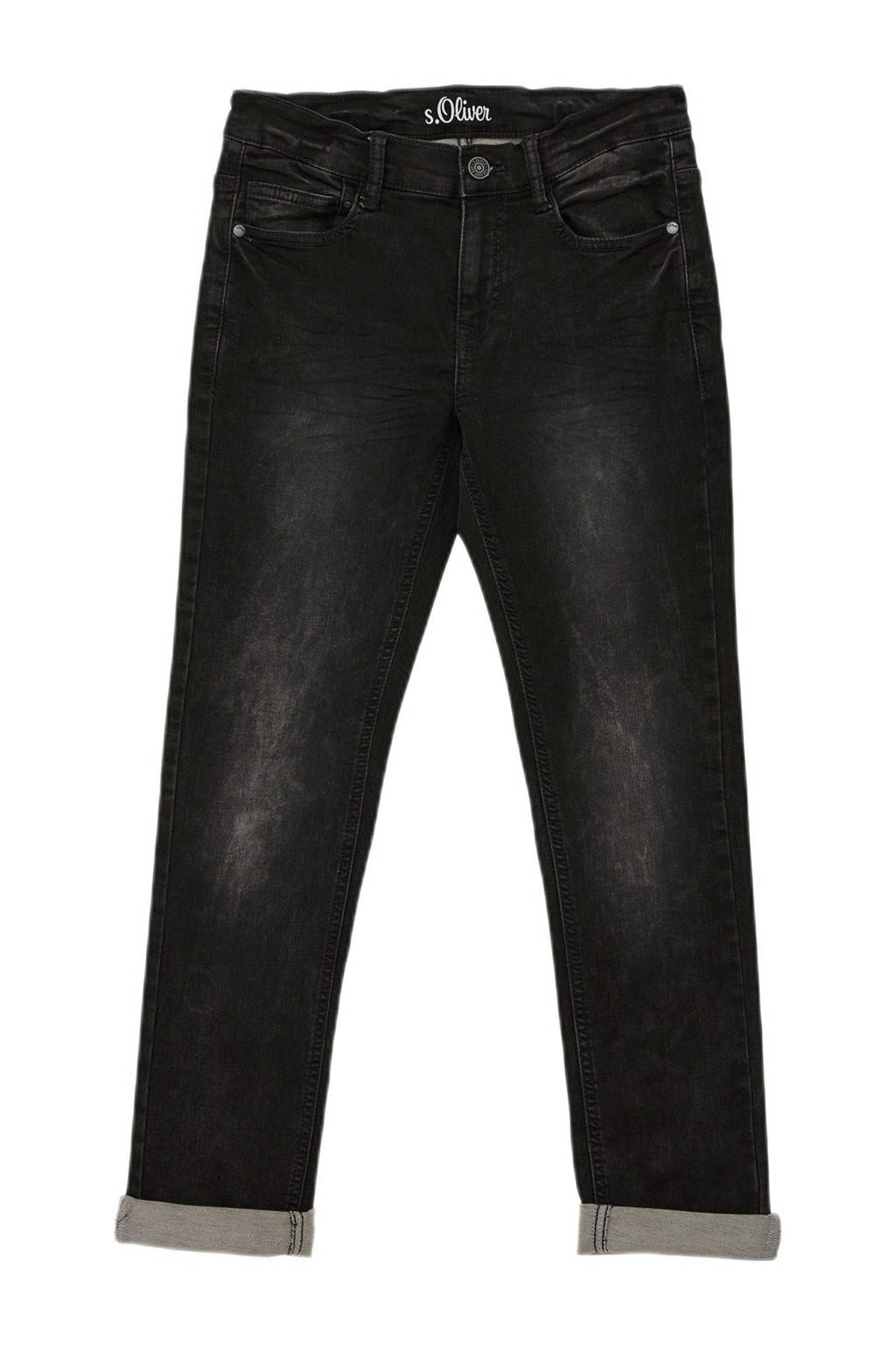 s.Oliver regular fit jeans antraciet
