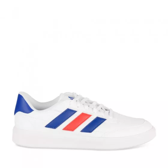 Baskets BLANC ADIDAS Courtblock