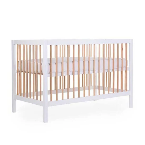 Lit bébé 60x120   Blanc Naturel        de               Childhome