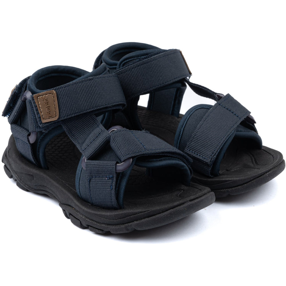 Køb Pom Pom Navy Trecking Sandal Velcro
