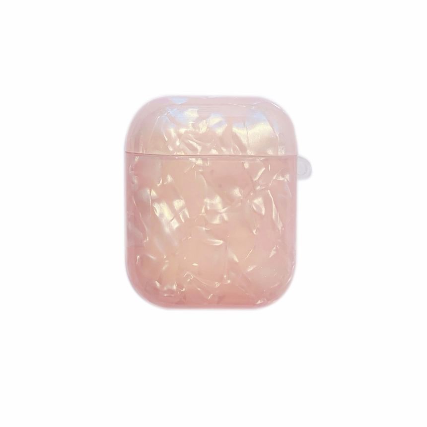 Capritz - Shell Textured Charm AirPods / Pro oortelefoonhoesje