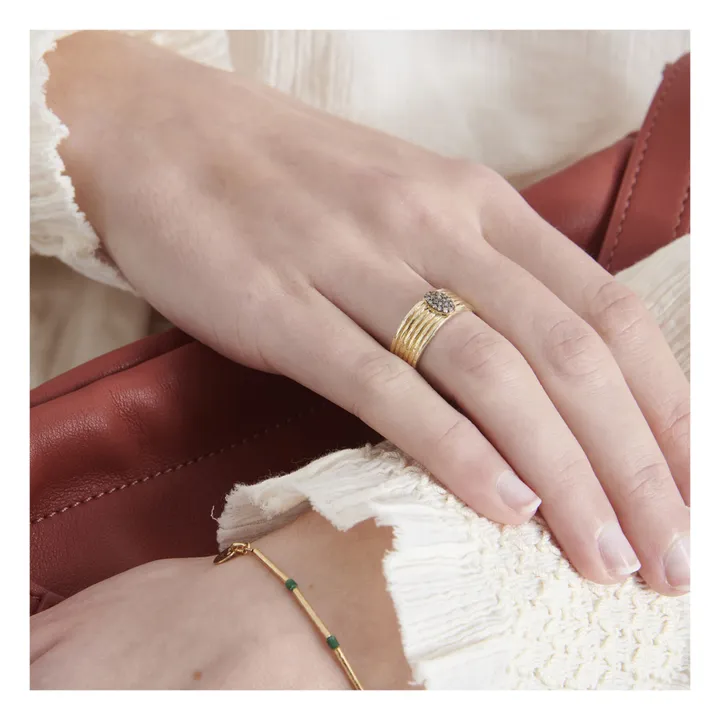 5 Octobre Bague Come BS | Doré