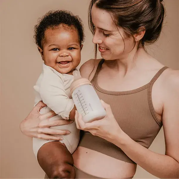 Mamadeira anticólica Suavinex Zerø.Zerø - Fluxo Médio / M Médio - 270ml