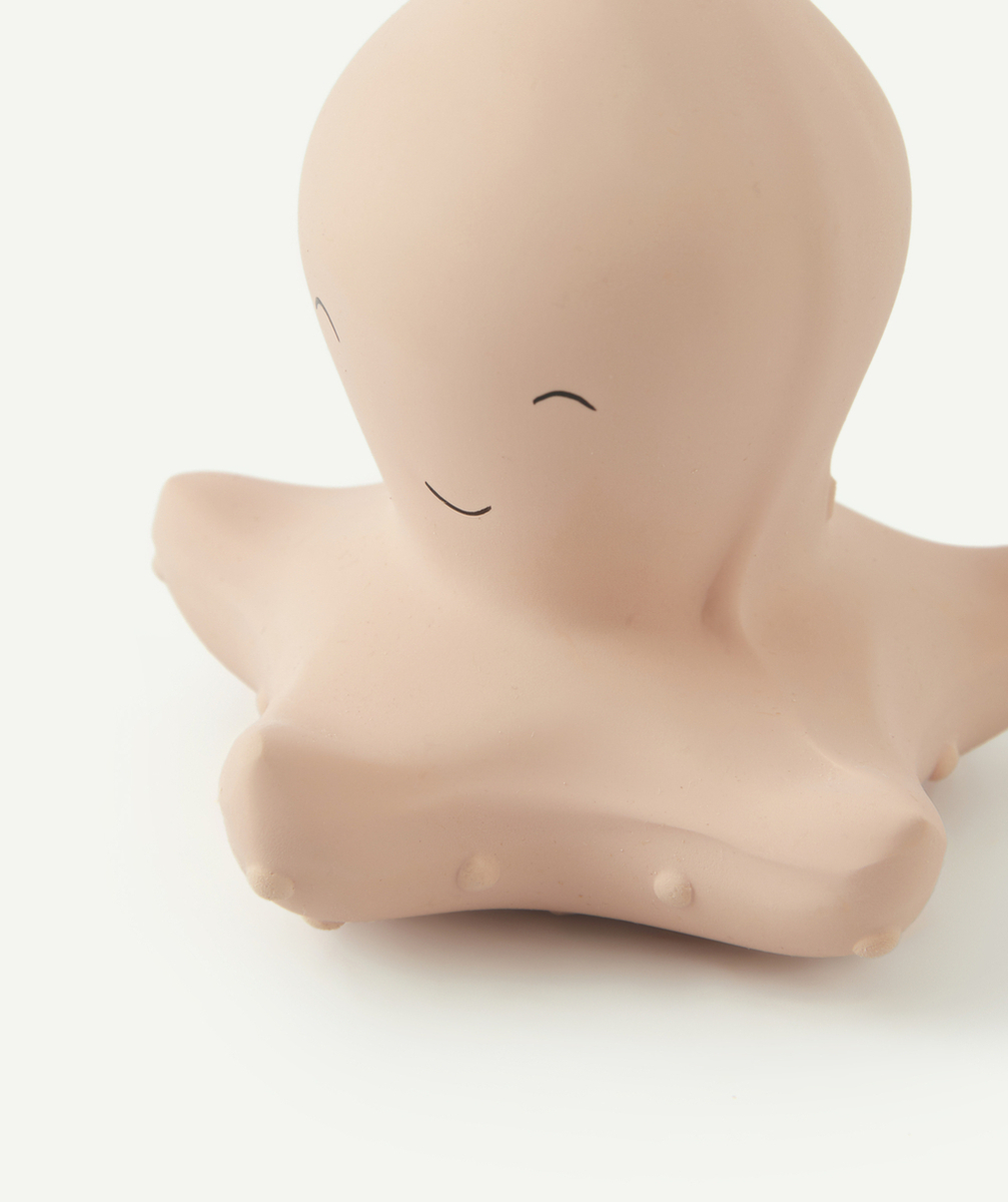 LASSIGJOUET DE BAIN EN CAOUTCHOUC NATUREL OCTOPUS ROSE PÂLE