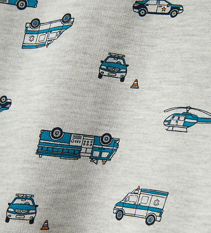Name It Sweatshirt - NmmTroy - Light Grey Melange