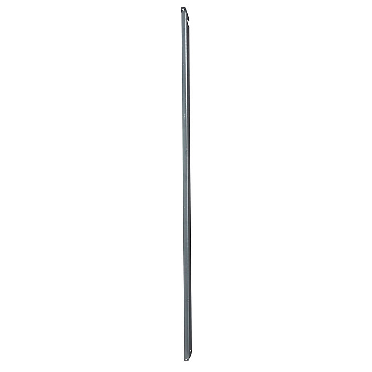 Jambe de force acier Blooma grise H.150 x ep.2,5 cm