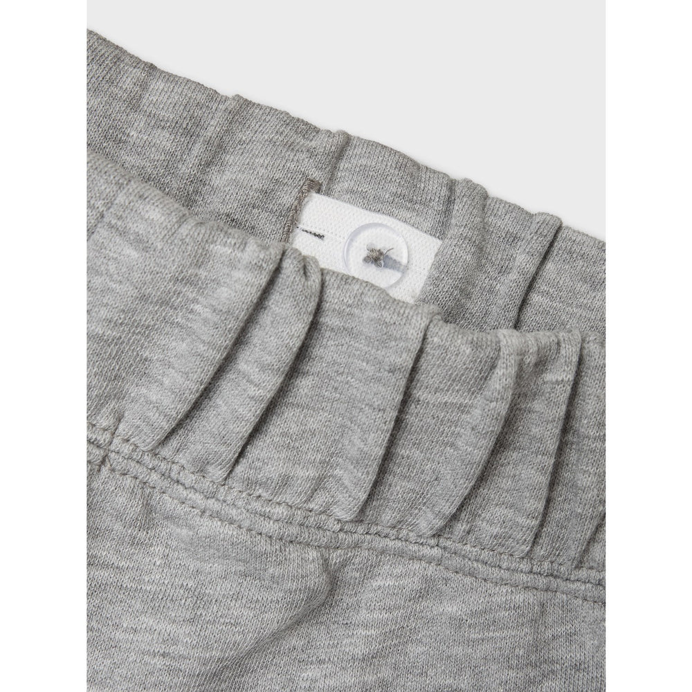 Køb Name It Grey Melange Cyber Sweat Shorts Noos