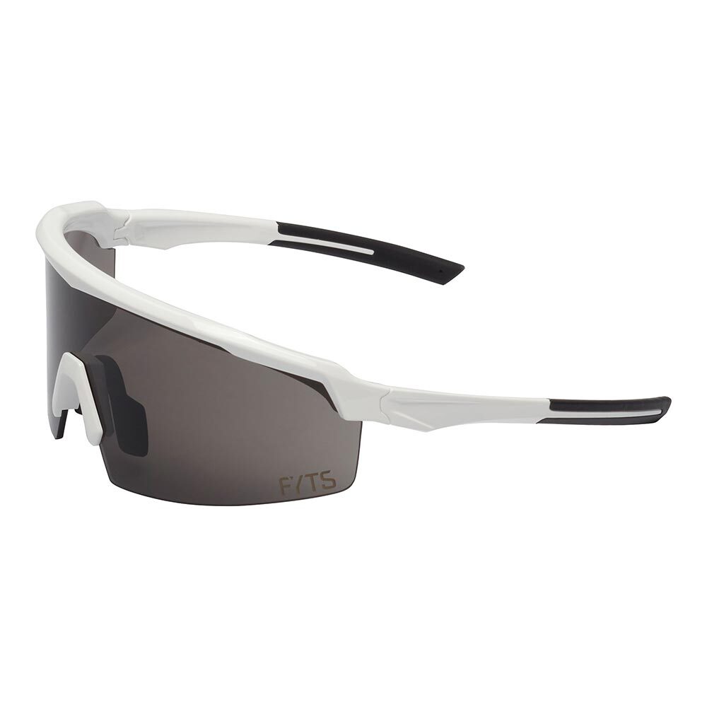FYTS SNLR Fietsbril Wit met Smoke Lens