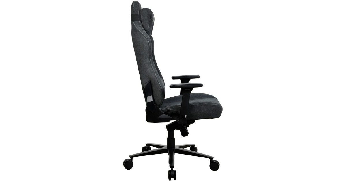 ArozziVernazza Soft Fabric - Dark Grey gamestoel  (Donkergrijs)