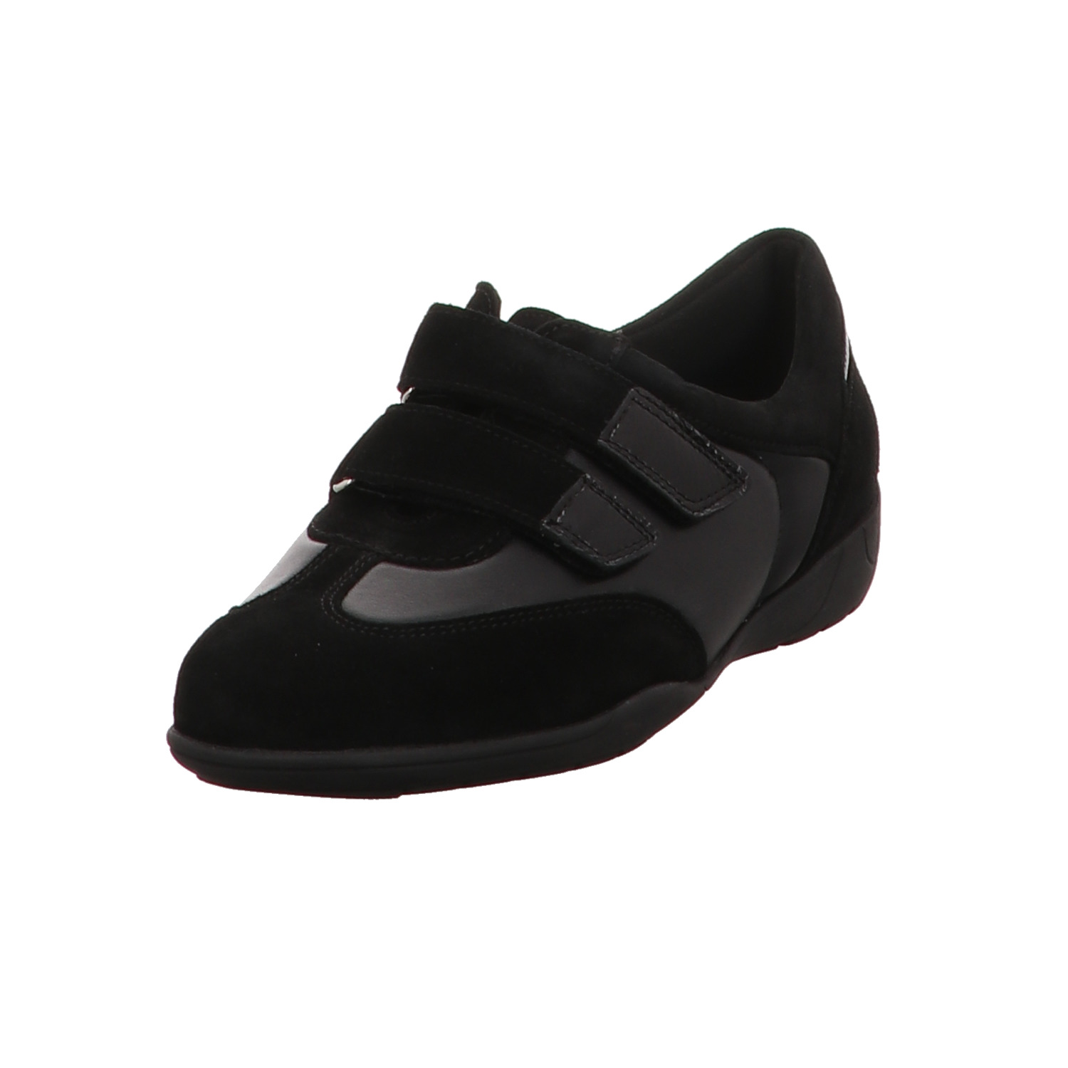 Waldläufer Halbschuh schwarz schwarz