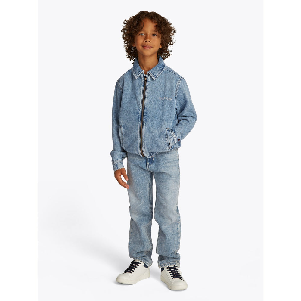 Køb Tommy Hilfiger Random Ivy Relaxed Denim Jakke