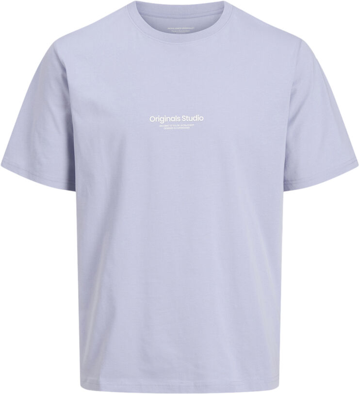 Jack & Jones JORVESTERBRO TEE SS CREW NECK NOOS Cosmic sky/loose
