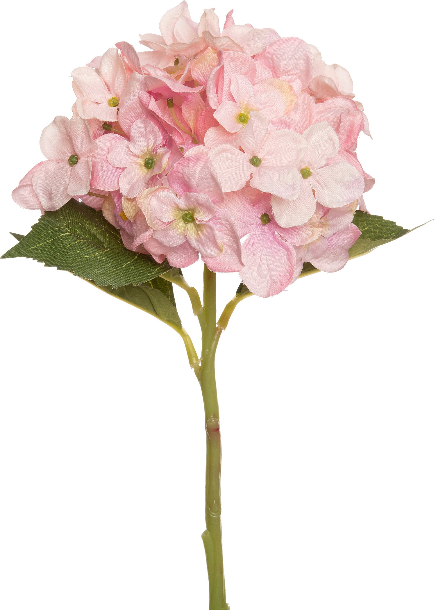 Intratuin kunstbloem mini hortensia roze 36 cm