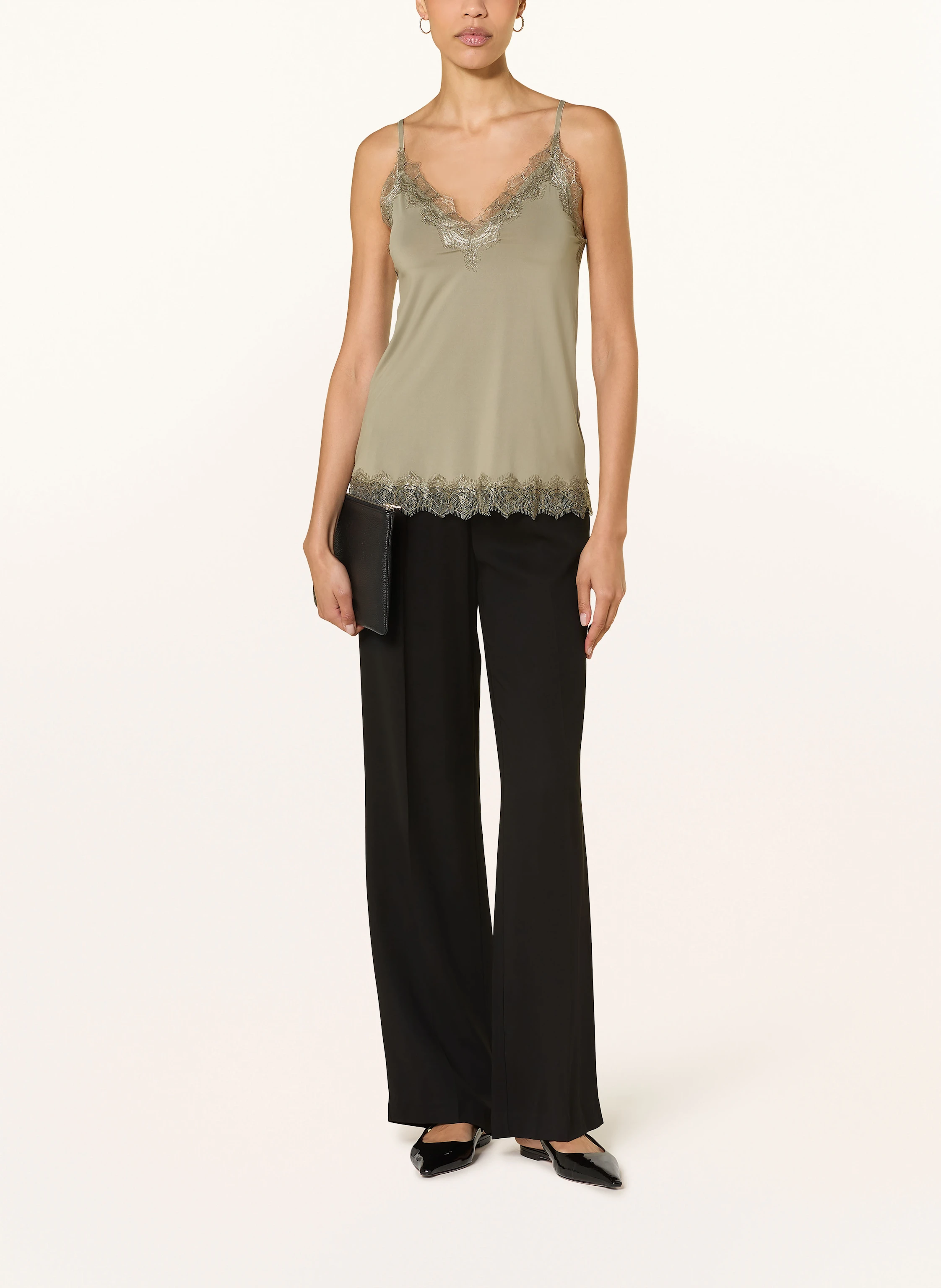 rosemunde Top BILLIE mit Spitze