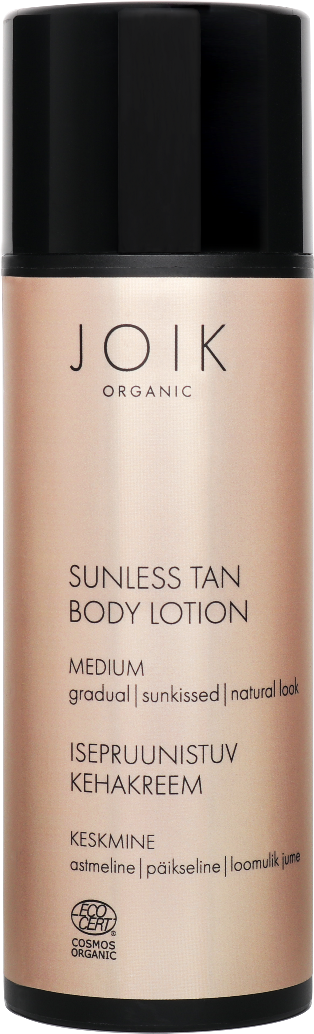 JOIK Organic  Sunless Tan Body Lotion, Medium (150 ml)