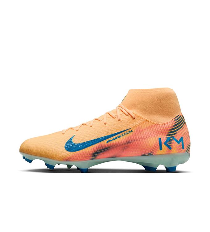 Nike ZM SUPERFLY 10 ACAD KM FG/MG FQ8293-801 MELON-TINT-NEO-TURQ-IGLOO
