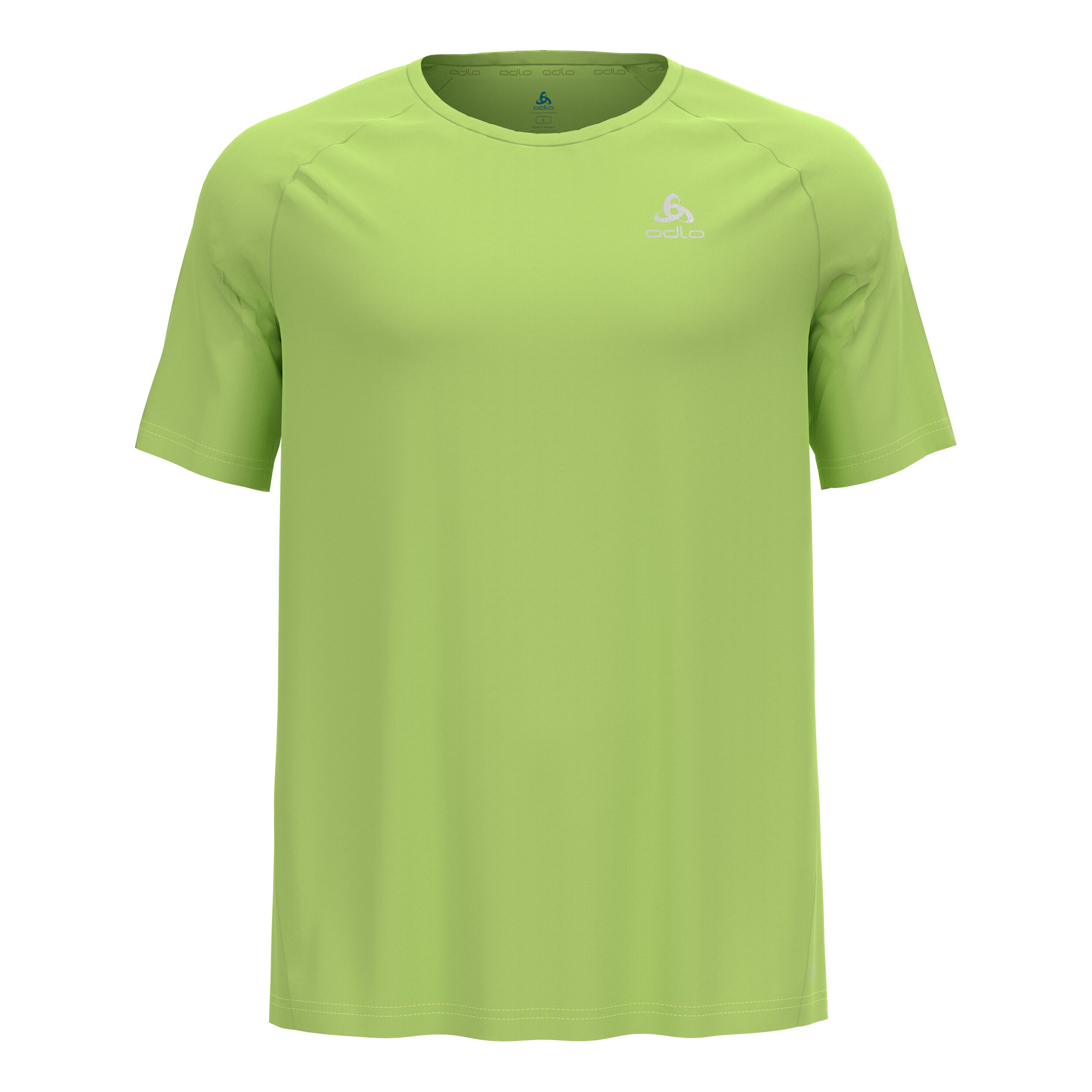 Odlo Essential Chill-Tec Crew Neck Maillot De Course Hommes - Vert Clair