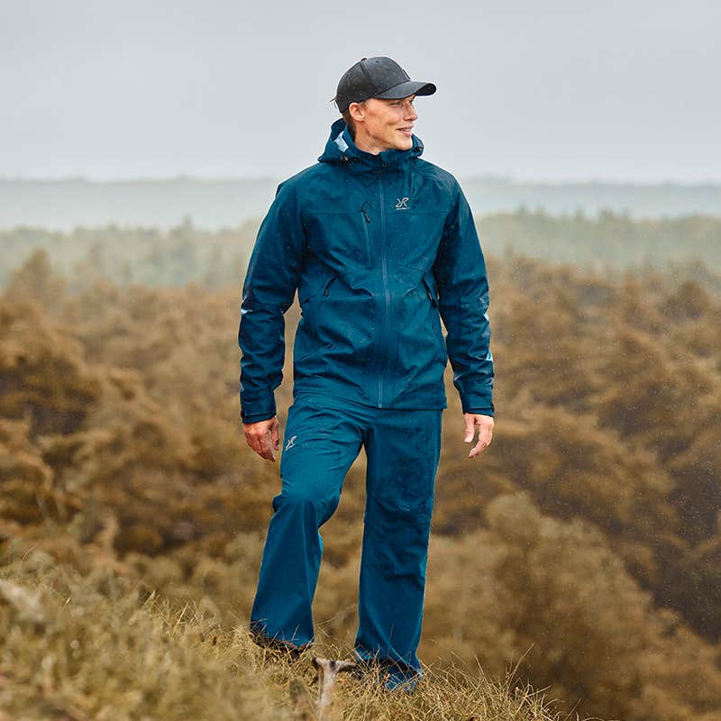 Cloud 3L Shell Pants Herre Blue Opal