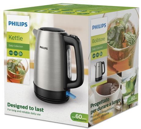 Philips - Daily Collection - Waterkoker - Roestvrij Staal - Duurzaam Ontwerp