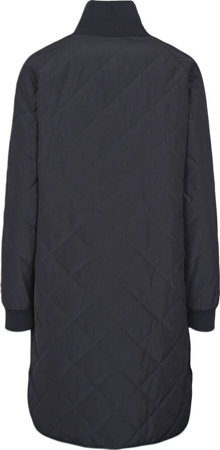 H2O Rubina II Quilt lang overgangsjakke Blå