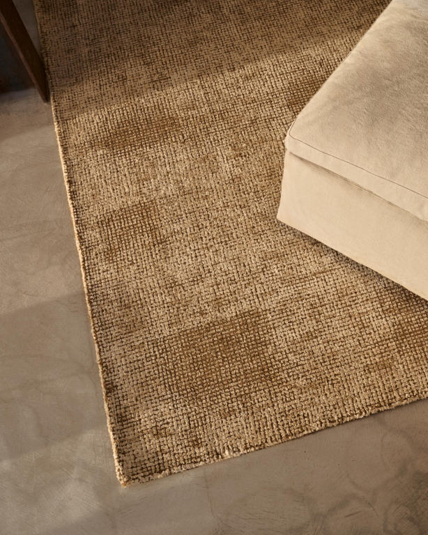 Kave Home Susi vloerkleed groene wol 230x160