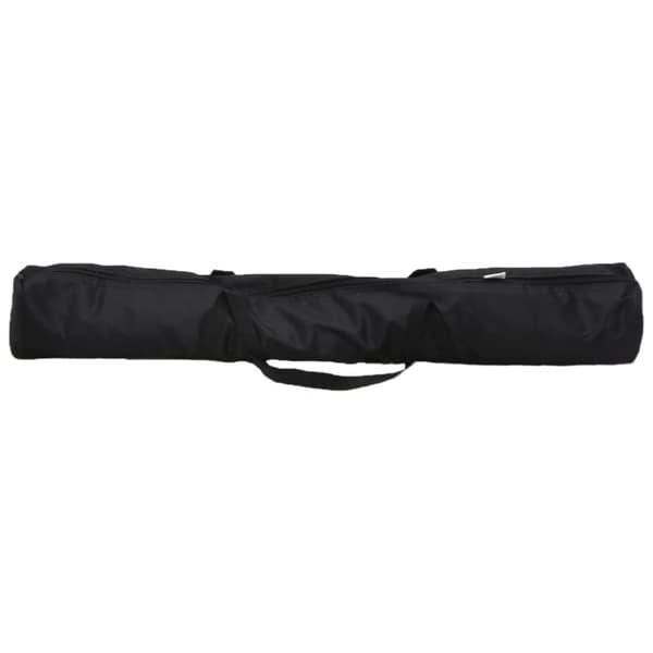 vidaXL Bakgrunnsstativ svart 305x243 cm stål