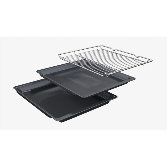 Siemens Einbau-Backofen iQ700 HB734G1B1 Schwarz Edelstahl