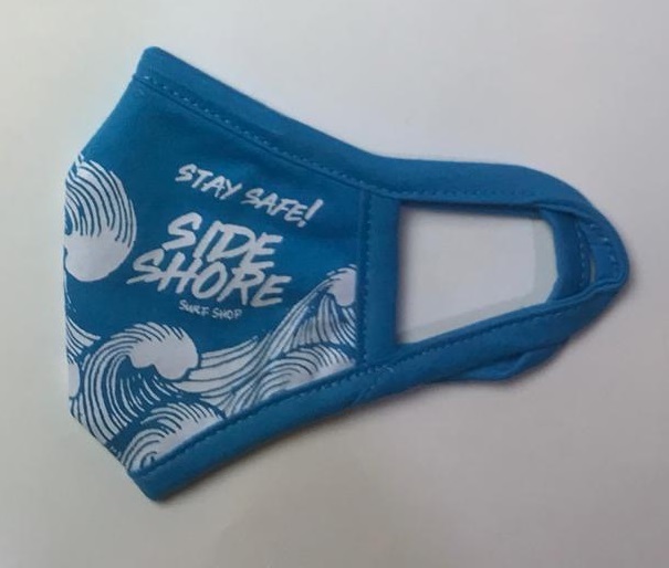 Side Shore Masque Barrière Tissu - Wave - Grom (1-4 ans)