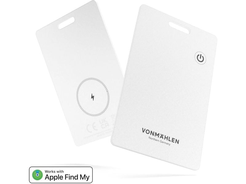 Vonmählen Schlüsselfinder FindMe Weiss Der smarte Tracker im Kreditkartenformat