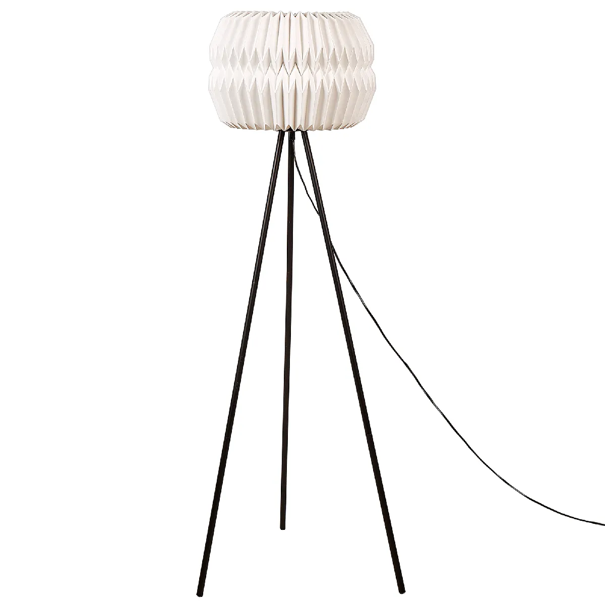 BELIANI Lampadaire Hunter - Blanc