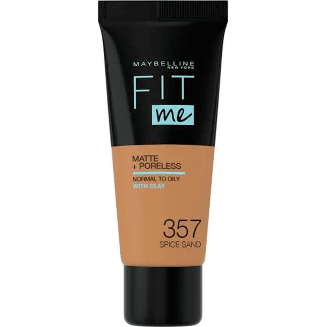 Maybelline New York Fit Me Matte + Poreless Foundation 357 Spiced Sand
