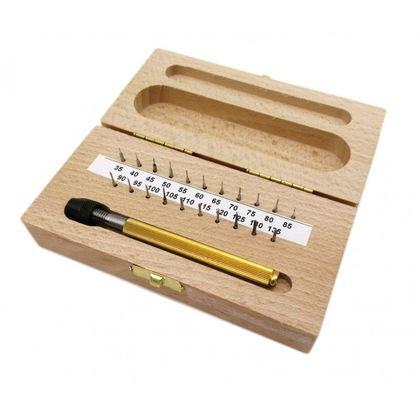 Coffret Brazoline 21 ALESOIRS GICLEUR CARBURATEUR 0.35 A 1.35 Universel