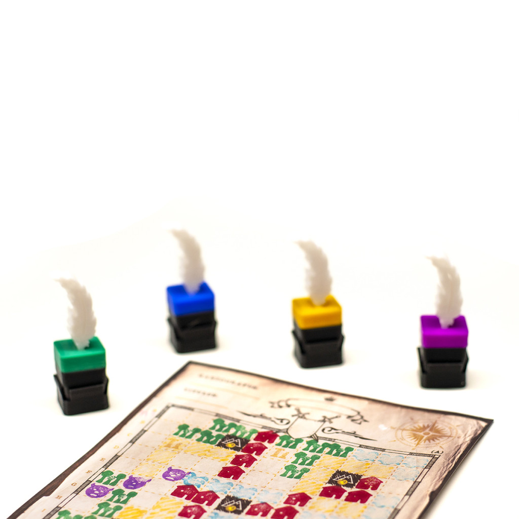 Tampons de cartographes - Kit d'amélioration compatible avec Cartographers