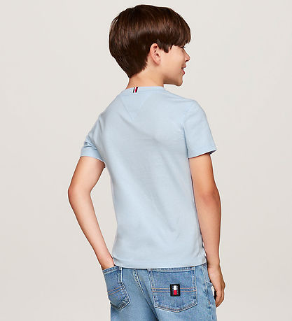 Tommy Hilfiger T-shirt - Essential Cotton - Breezy Blue