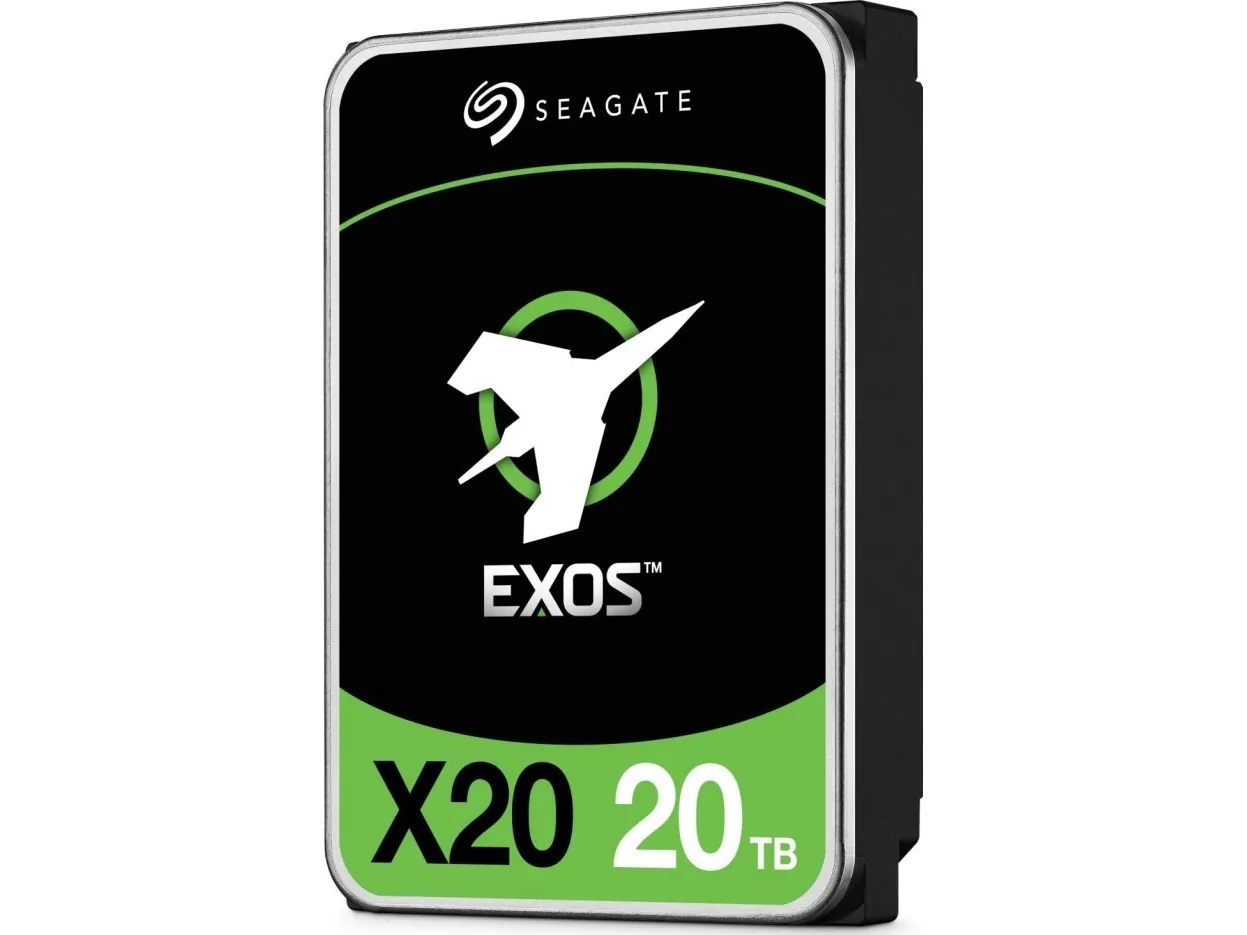 Seagate Exos X20 ST20000NM002D - Harddisk - 20 TB - intern - SAS 12Gb/s - 7200 rpm - buffer: 256 MB