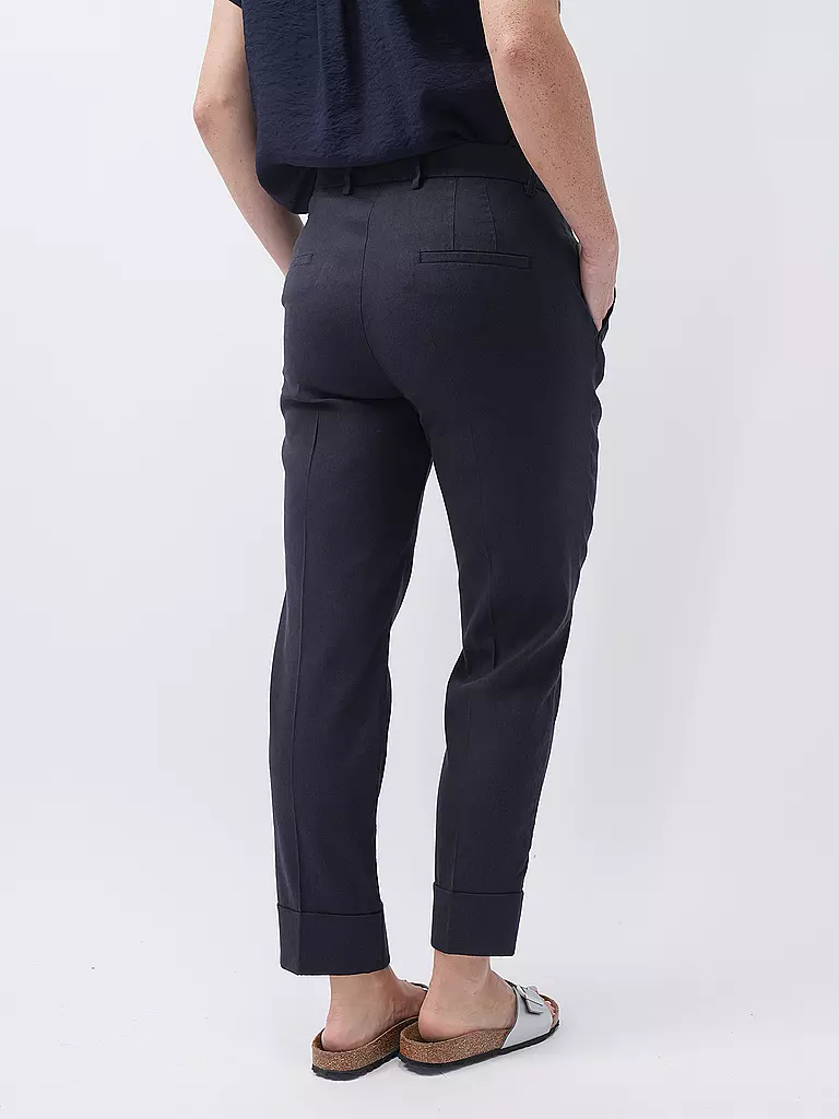 CAMBIO Chino 7/8 KRYSTAL dunkelblau