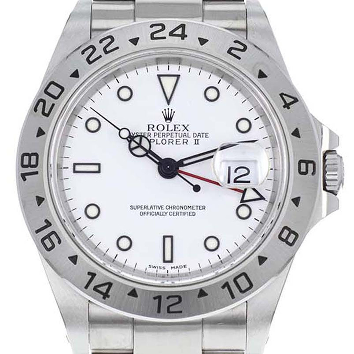 Montre d'occasion Rolex Explorer homme automatique acier