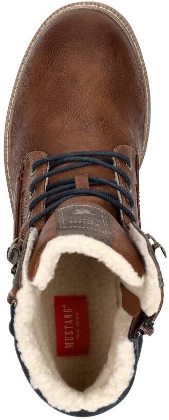 Mustang Veterschoenen Hoog cognac