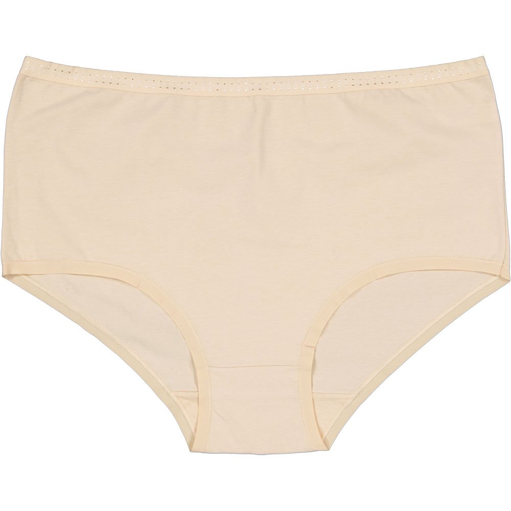 Maxi Dames heupslip Plus Size  2-Pack Beige kopen? Goed en goedkoop