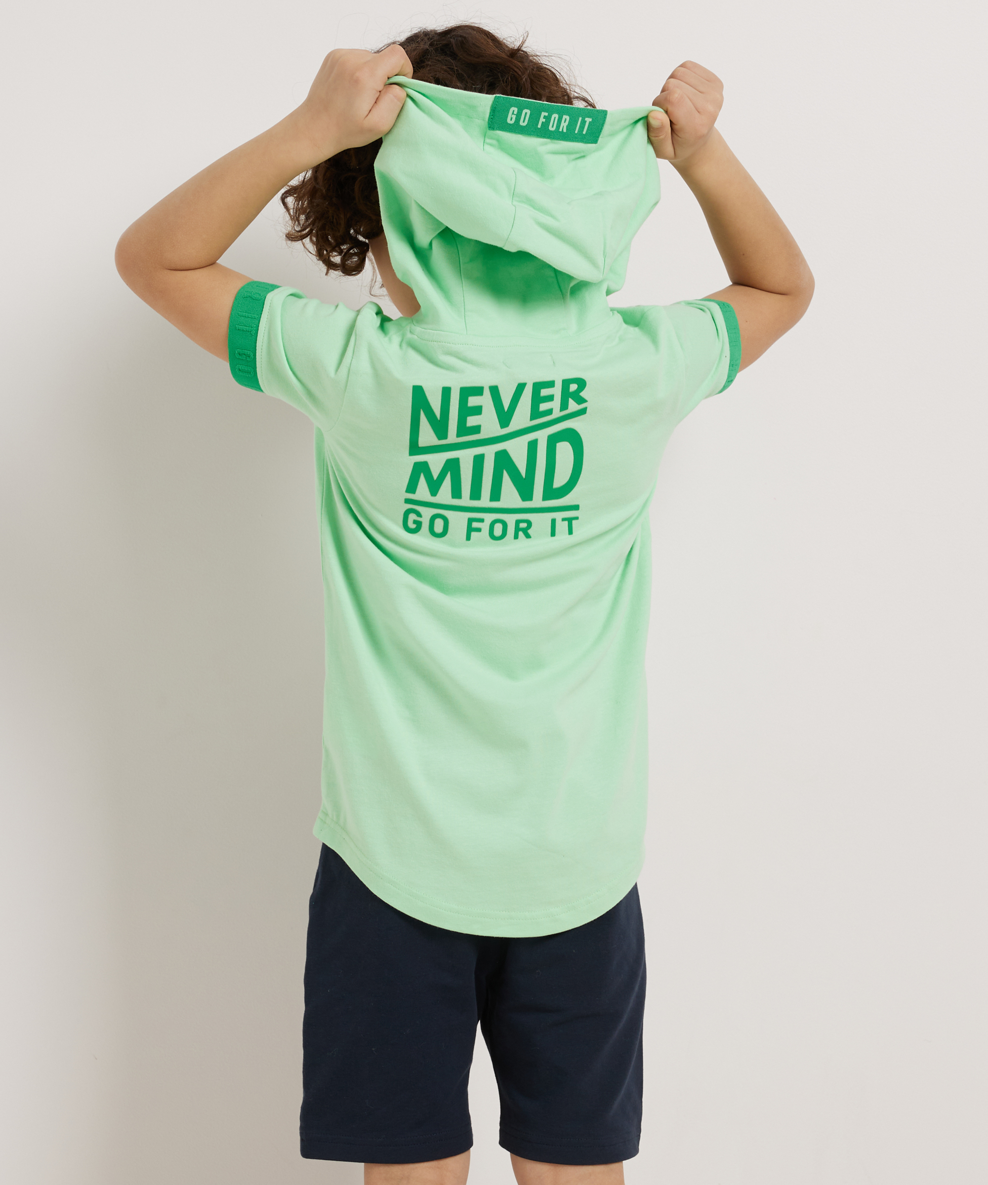 capuchon t-shirt backprint