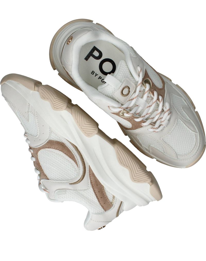POSH by Poelman Sneakers Wit Dames