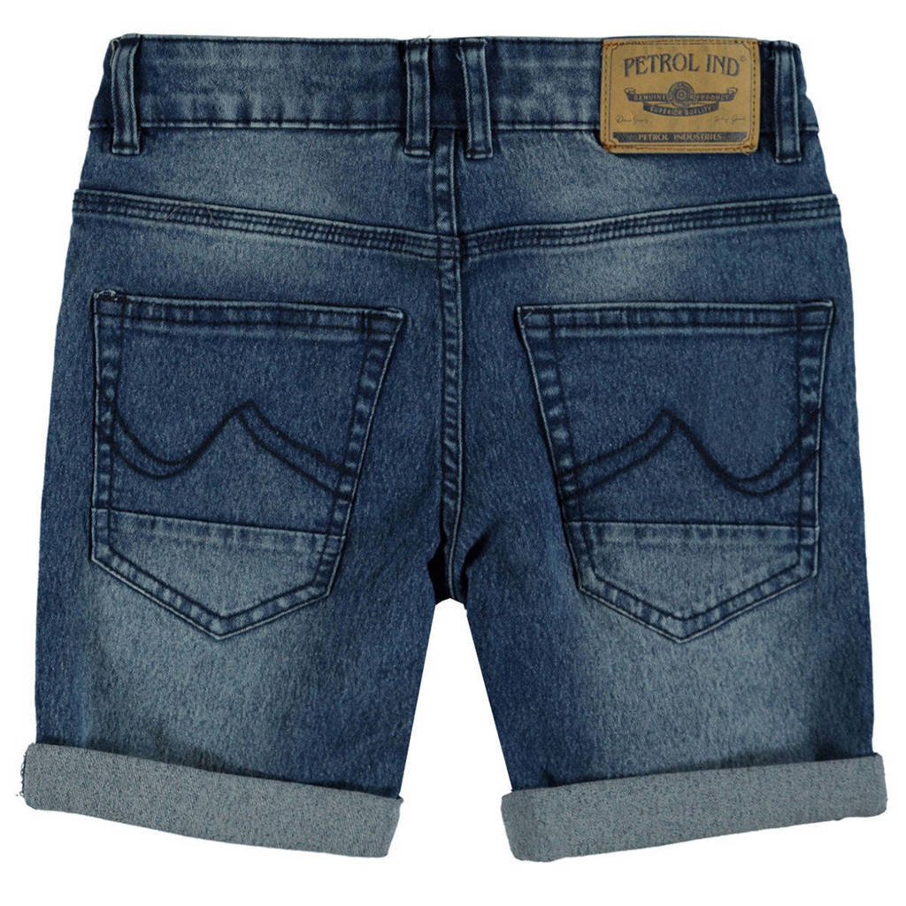 Petrol Industries denim short medium blue denim