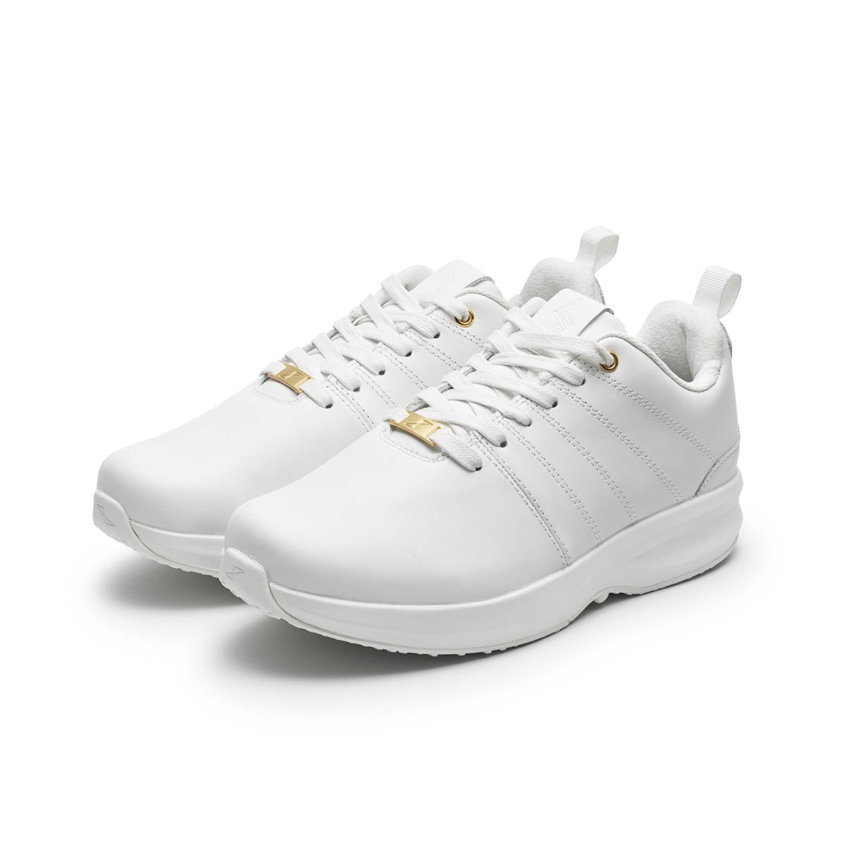 Track Lthr Skinnsneaker tilpasset harde underlag