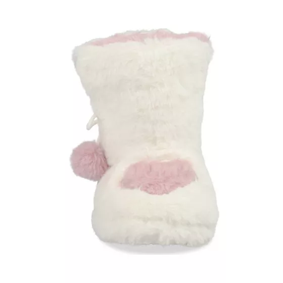 Chaussons bottines BLANC LOVELY SKULL