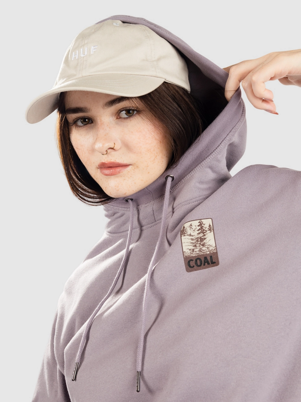 Coal Colchuck Fleece Hoodie mineral gray