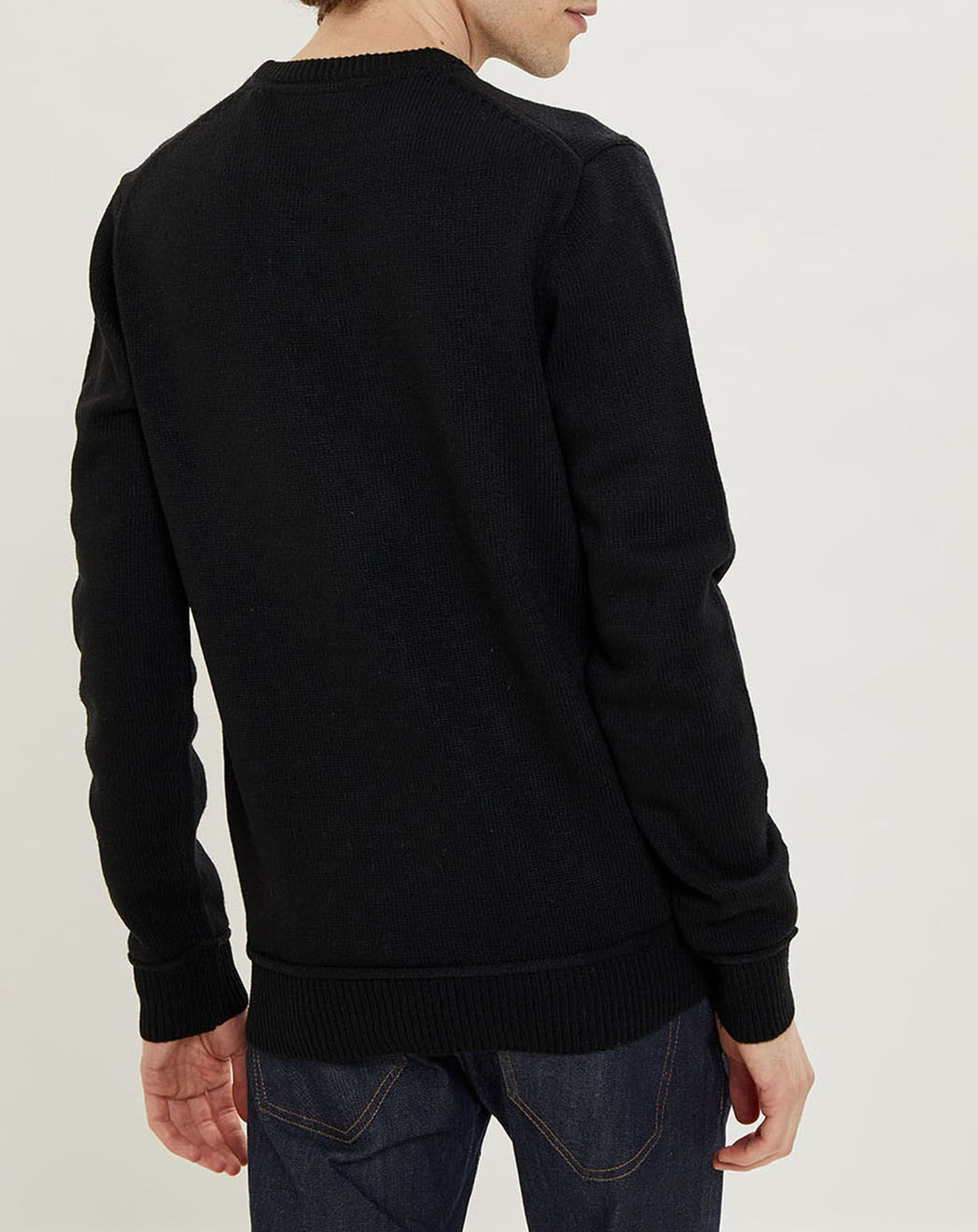 Kaporal 5 Pull en Laine mélangée Dane noir
